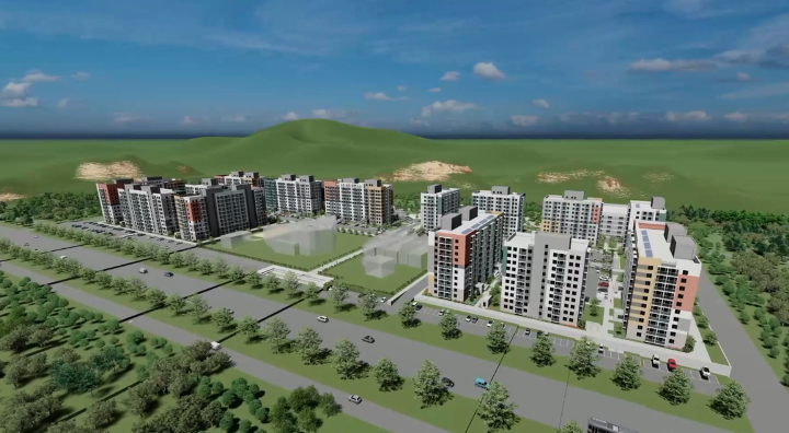  СХД-ийн 34-р хороо, Баянголын ам буюу “Буман-Өлзий” хорооллын хойд талд баригдаж буй 2007 айлын орон сууцны хорооллын төслийн нийт гүйцэтгэл 35 хувьтай үргэлжилж байна.